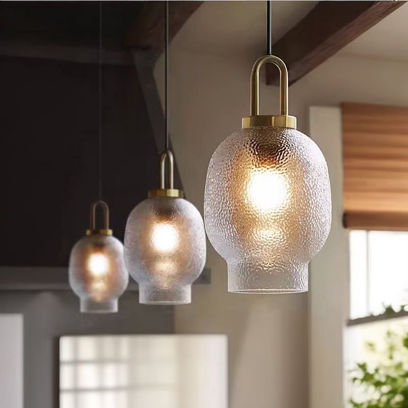 Підвісний світильник золотий D-15 cm E27 Gold Frosty lamp 241122-100003939