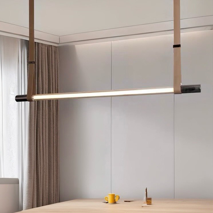 Підвісні світильники L-120 cm/ L-150 cm Led 20W / 26W Brown + Black Hawe 241122-100003972