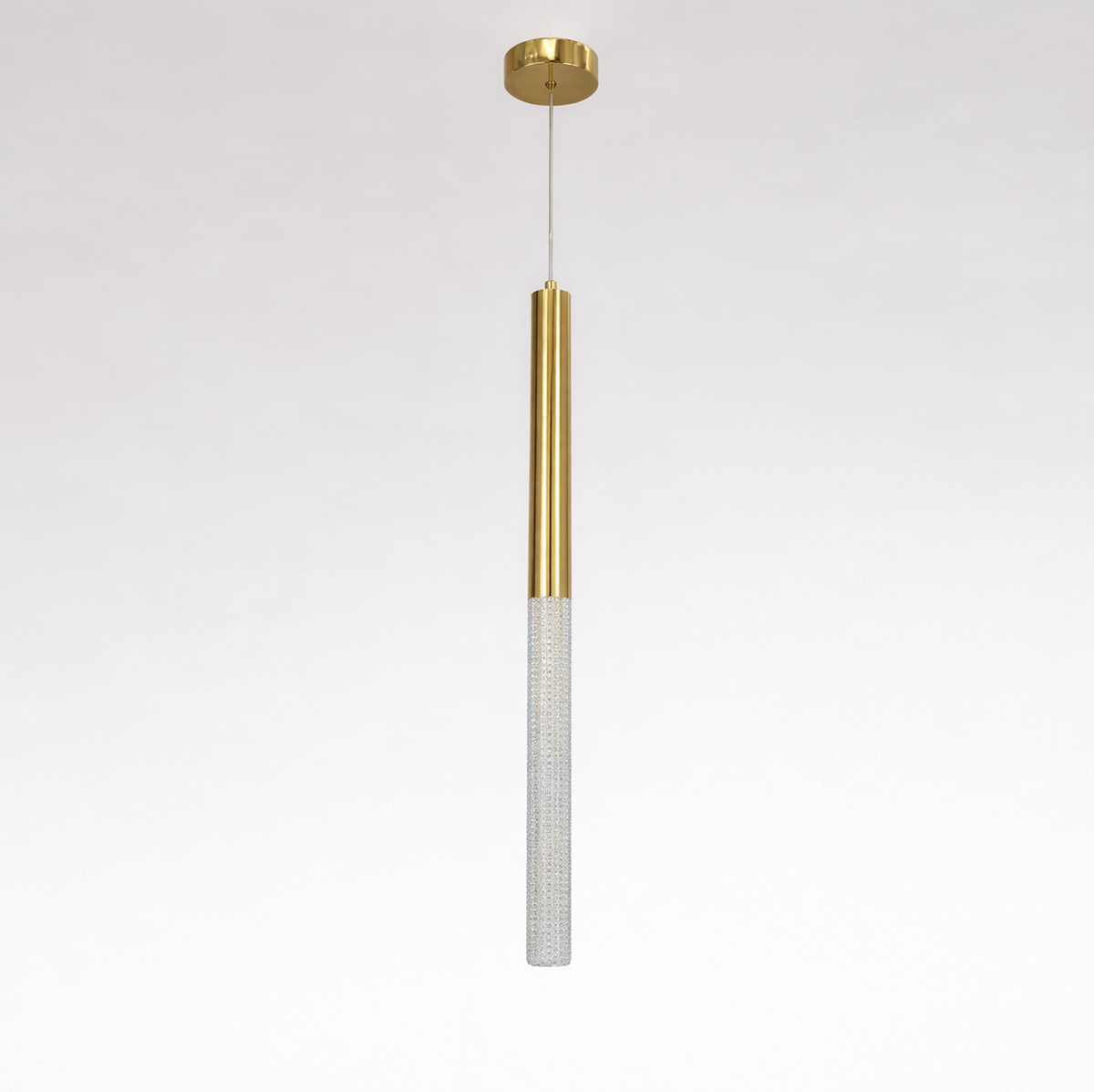 Підвісний світильник золотий H-65 cm Led 3W 4000K Gold Bubble Tube 260135-100007310