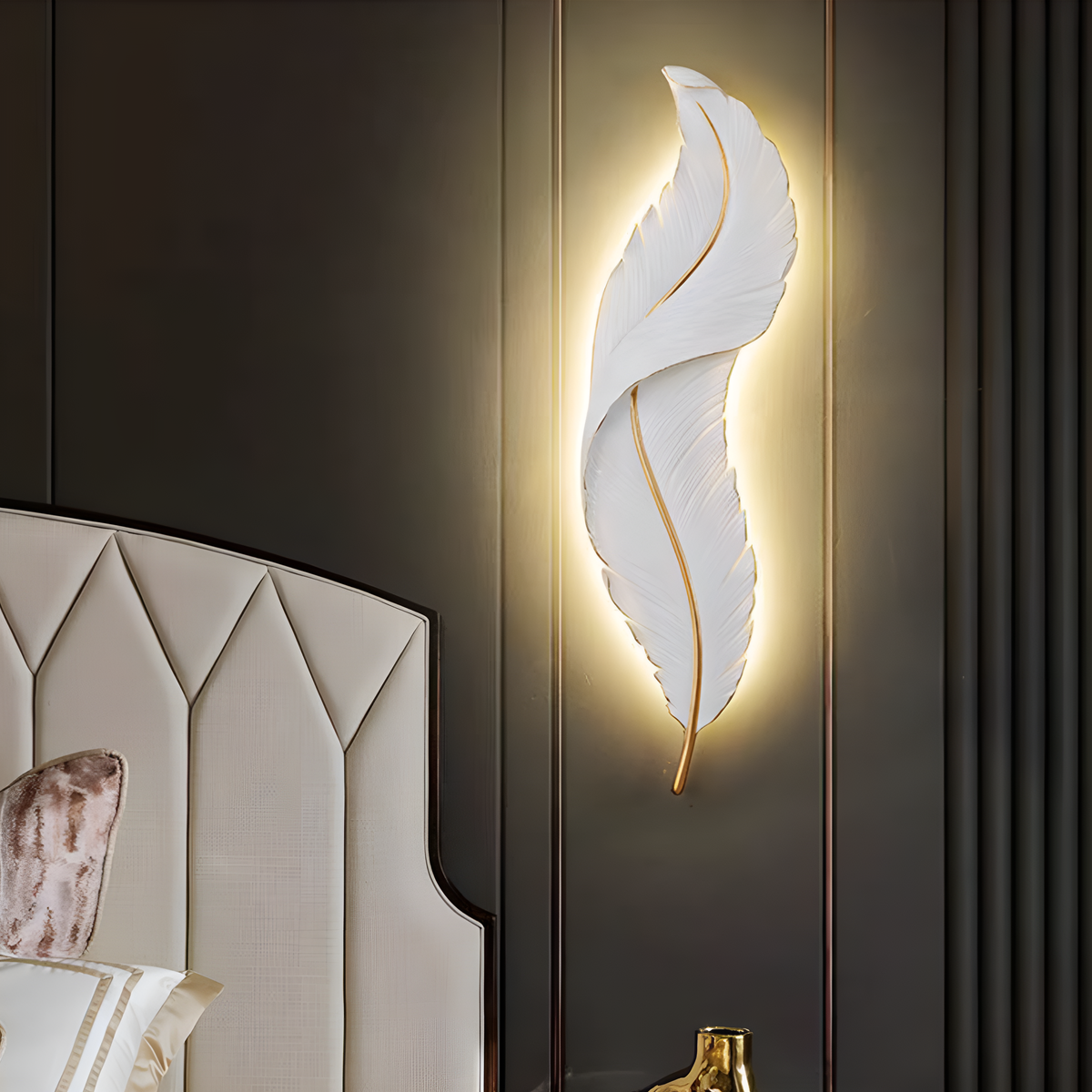 Настінні світильники Pero White + Gold H-60 cm / H-90 cm 250476-100004593