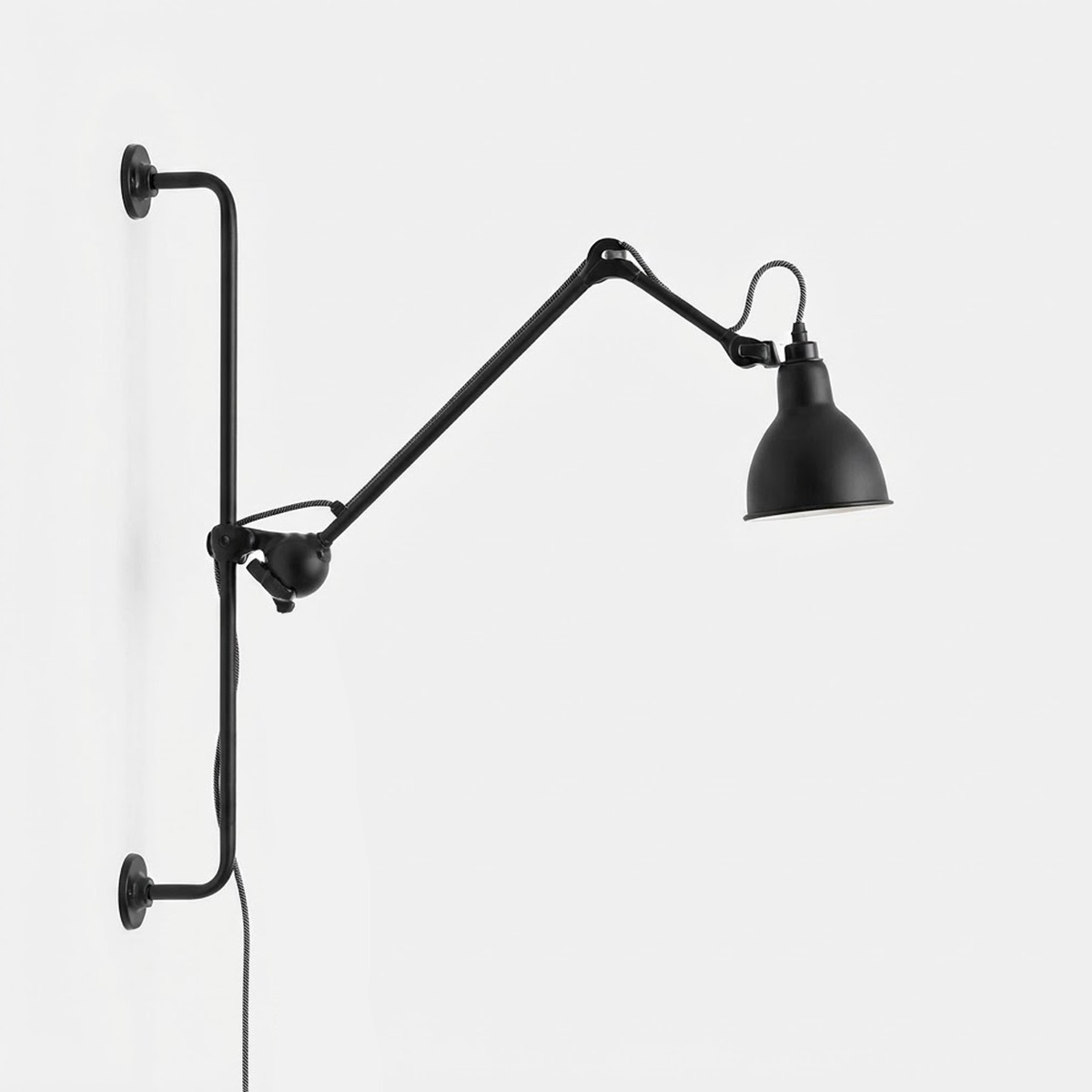 Бра поворотне чорне H-78 cm E14 Black turn Black 210701-100000137