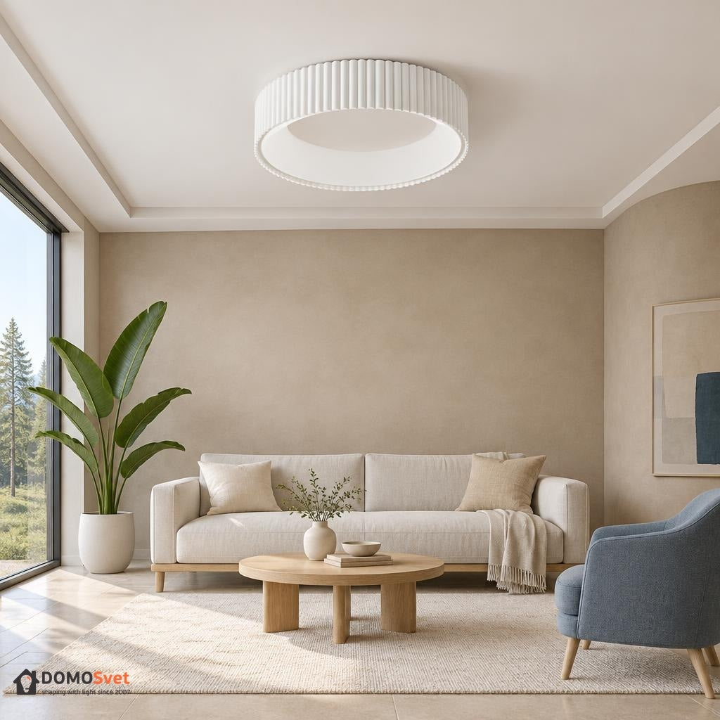 Круглий стельовий світильник # Діаметр, Потужність_45 см / 60W
