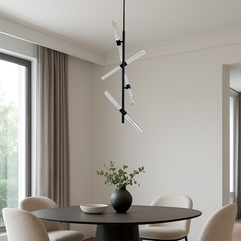 Люстра Tree 4000К 20W Ledх8 Black 250535-100005016