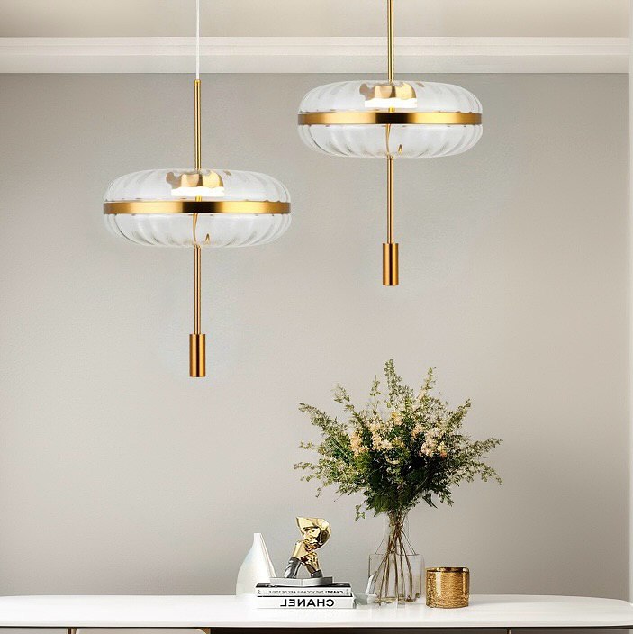 Підвісний світильник золотий D-35 cm Led 5W Gold Elegance ball 241122-100003937