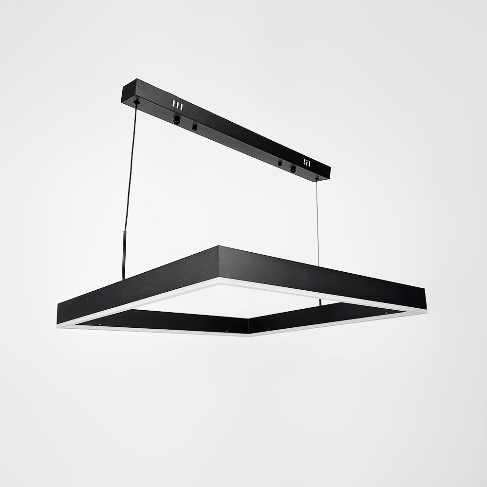 Підвісний світильник Square D600 Led 53W 3000K 4000K 6000K Black 250218-100004184