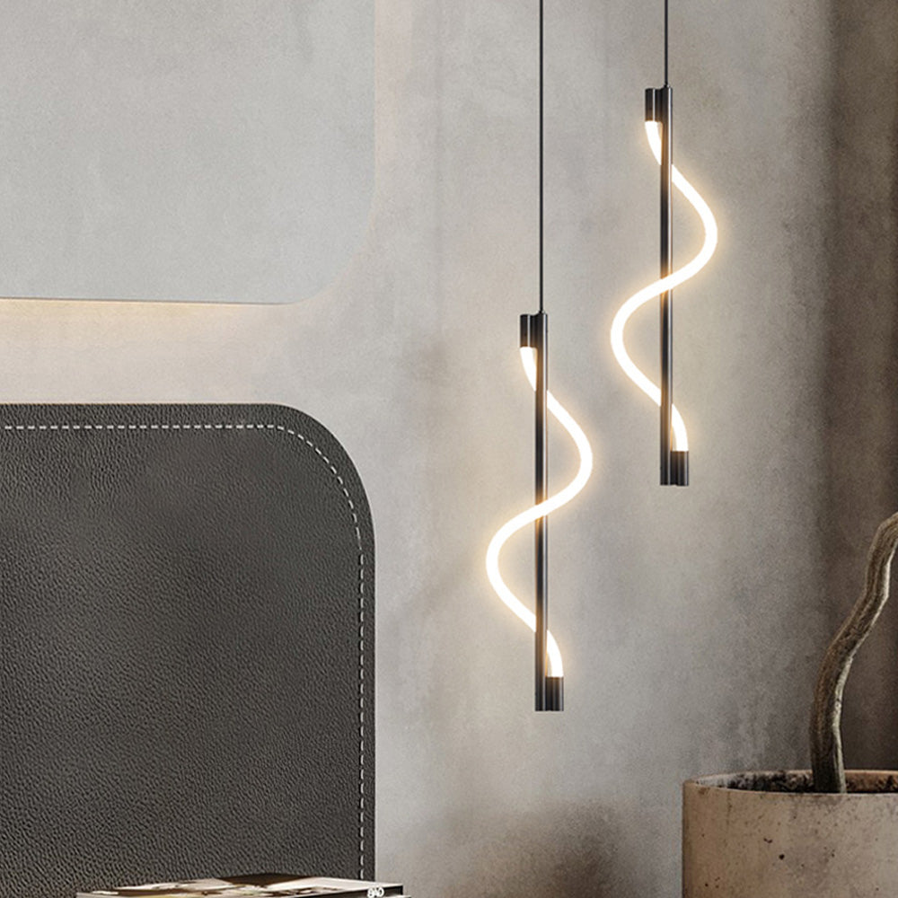 Підвісний світильник Rope L-60 Led 9W 4000K Black + White 250118-100004059