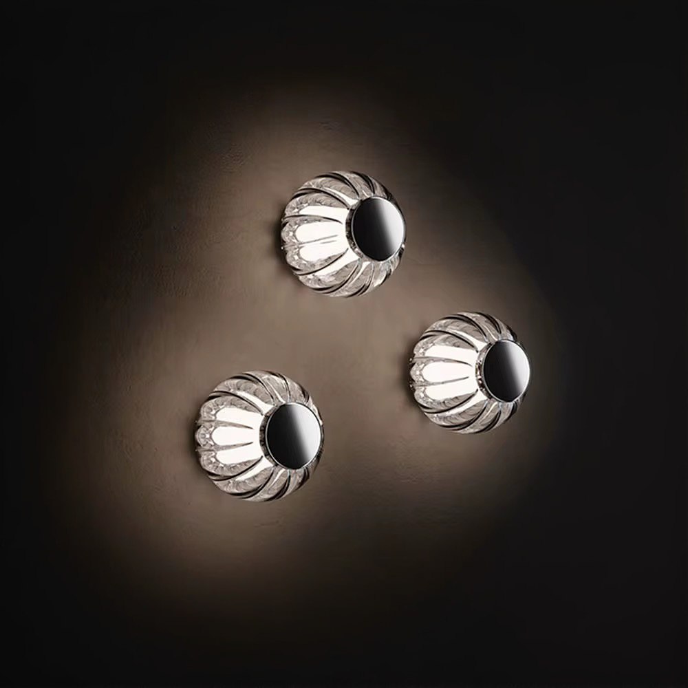 Настінний світильник світлодіодний Beads grey D-10 cm Led 5W Chrome 250219-100004153