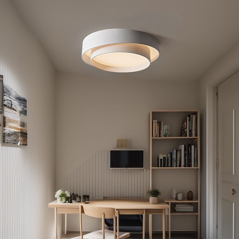 Стельовий світильник Ledos white D-50 Led 55W 3000K 4000K 6000K White 250118-100004104