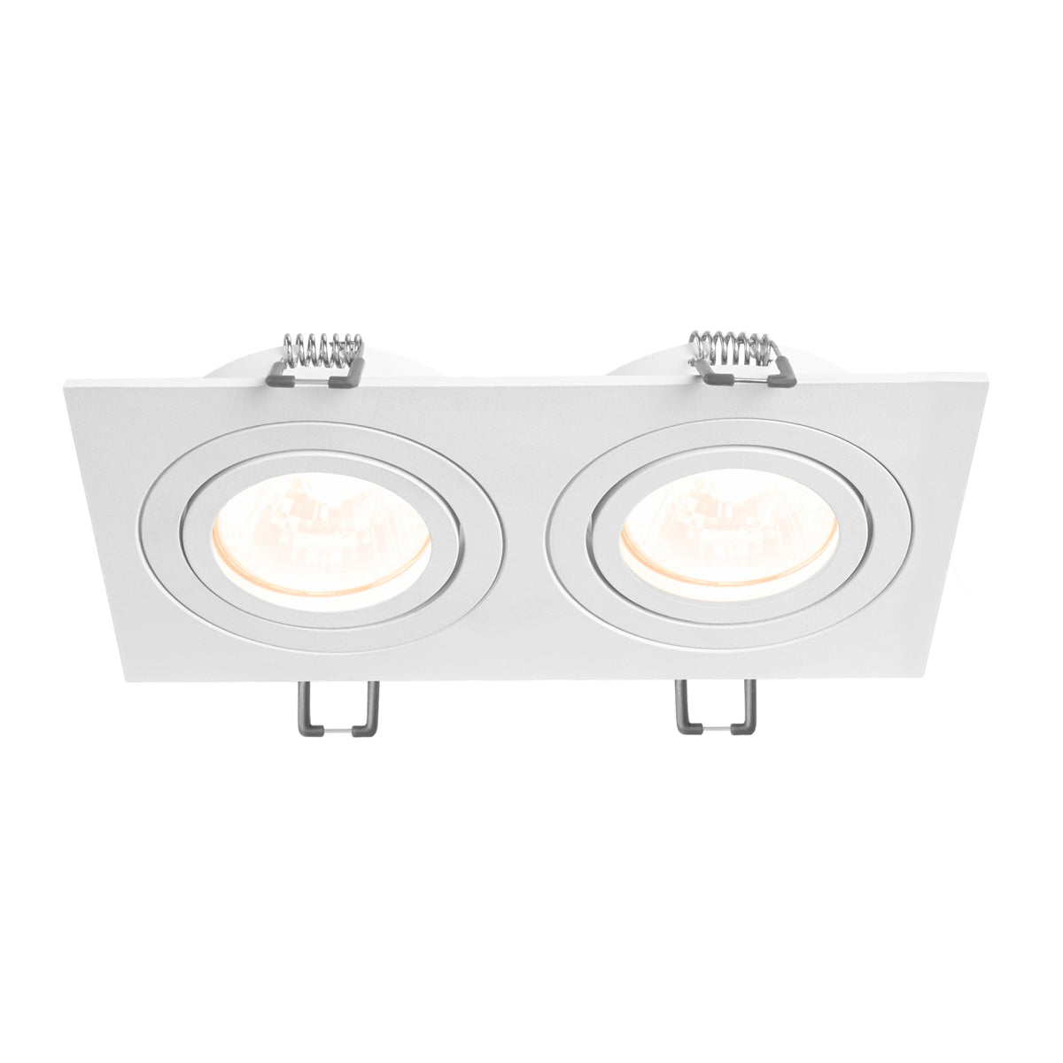 Точковий врізний світильник GU10х2 60W White 250654-100005203