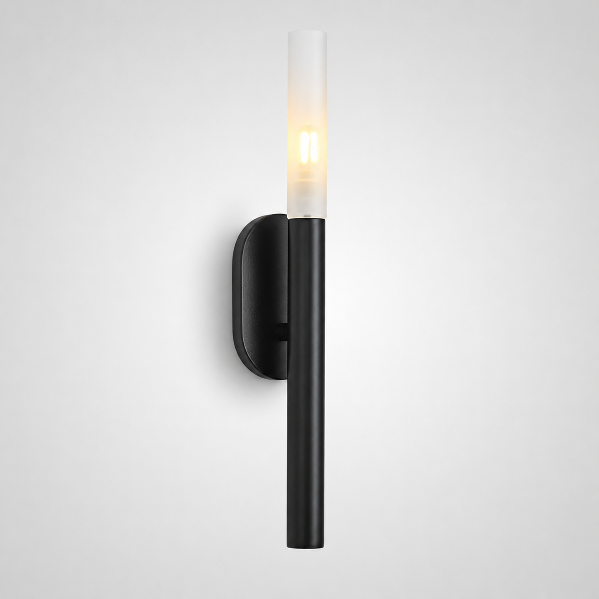Світильник настінний чорний H-36,8 cm G9 Black Flame 260619-100008280