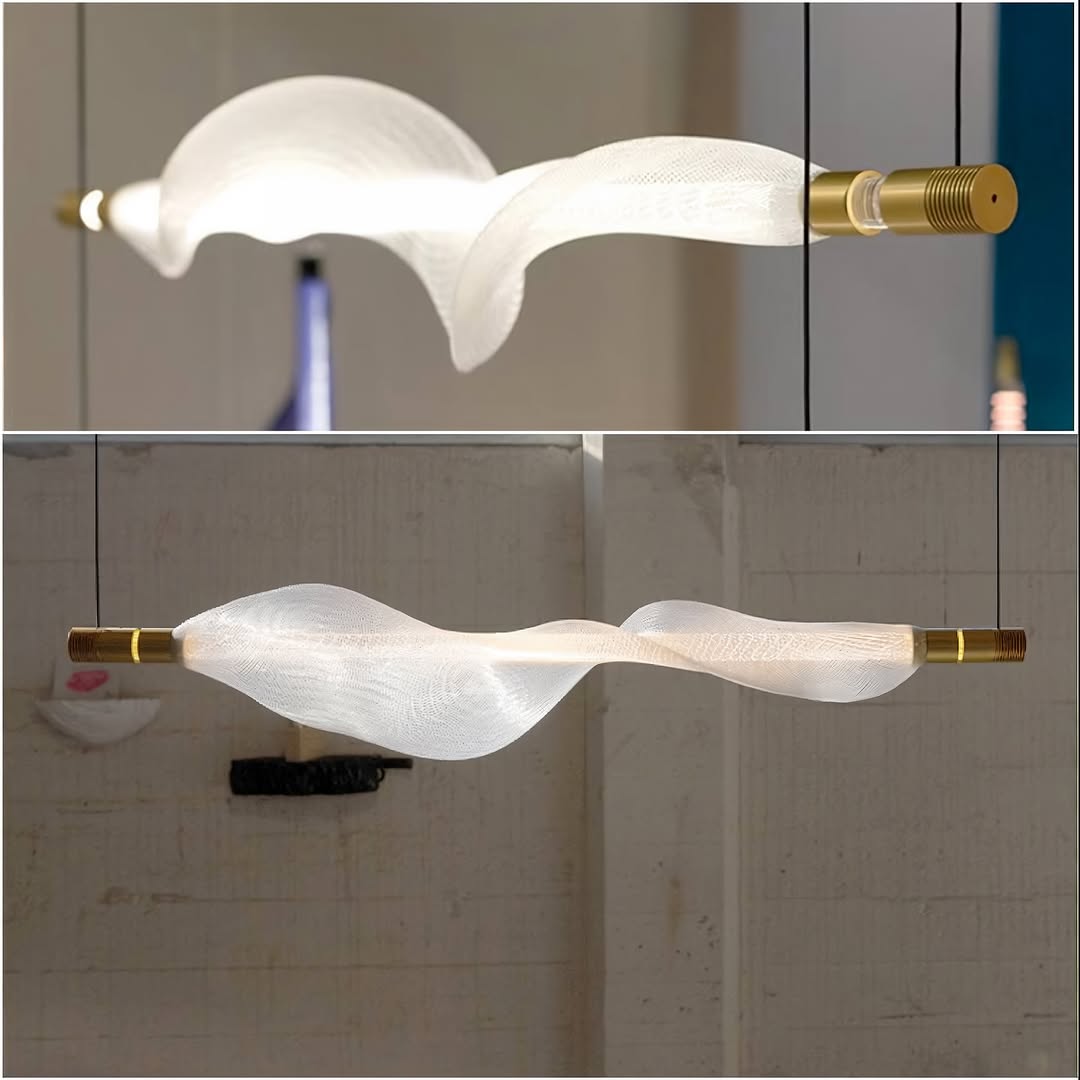 Підвісні світильники L-100 cm / L-120 cm Led 24W / 29W 3000K Gold Silk 250222-100004129