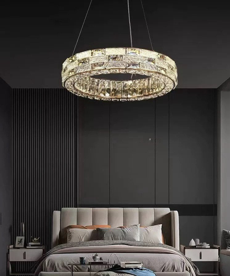 Люстра D-50 cm H-120 cm Led 64W Chrome ASHIL 250322-100004261