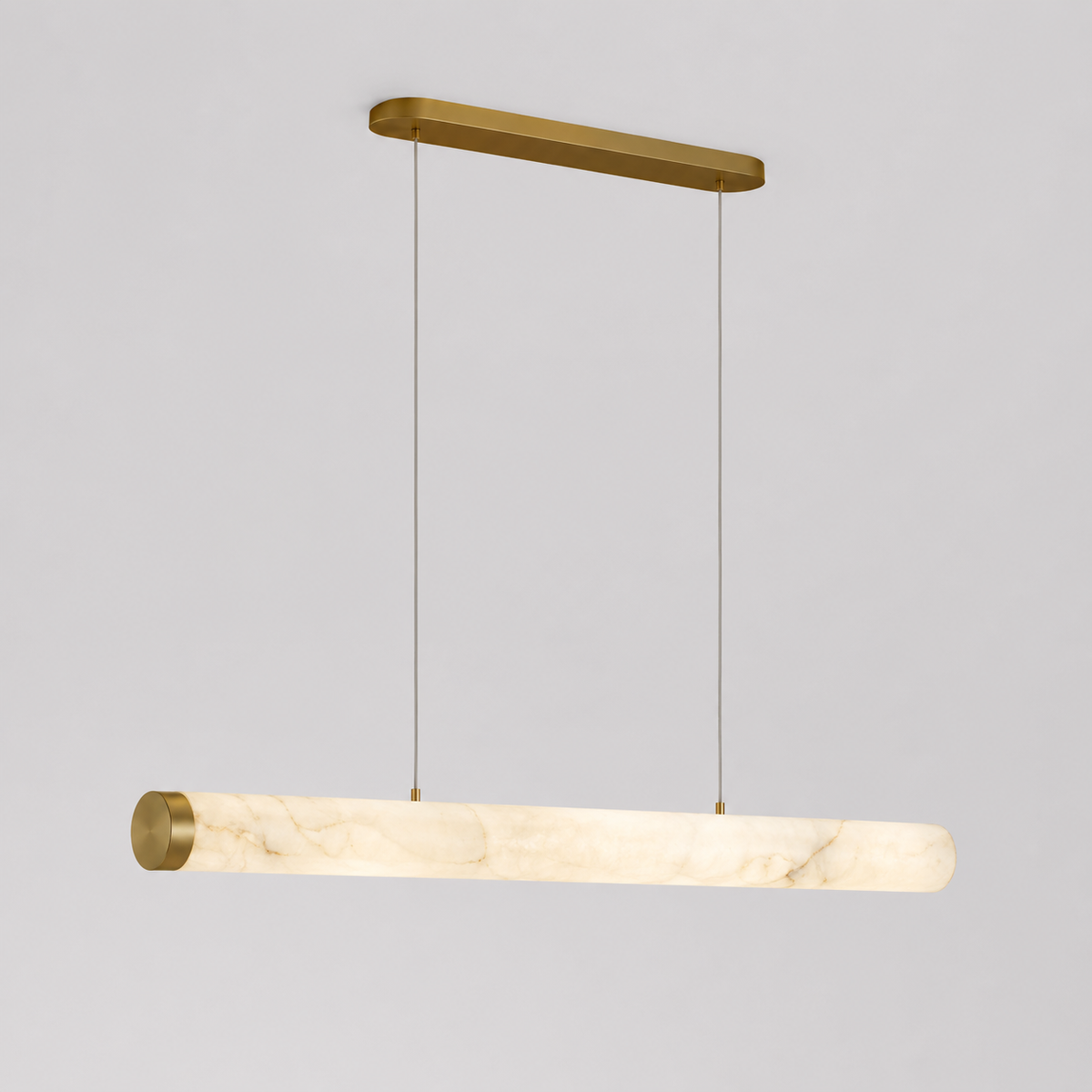 Підвісні люстри золоті L-100 cm / L-120 cm / L-150 cm Led 3000K-4000K Gold Marble 260718-100008395