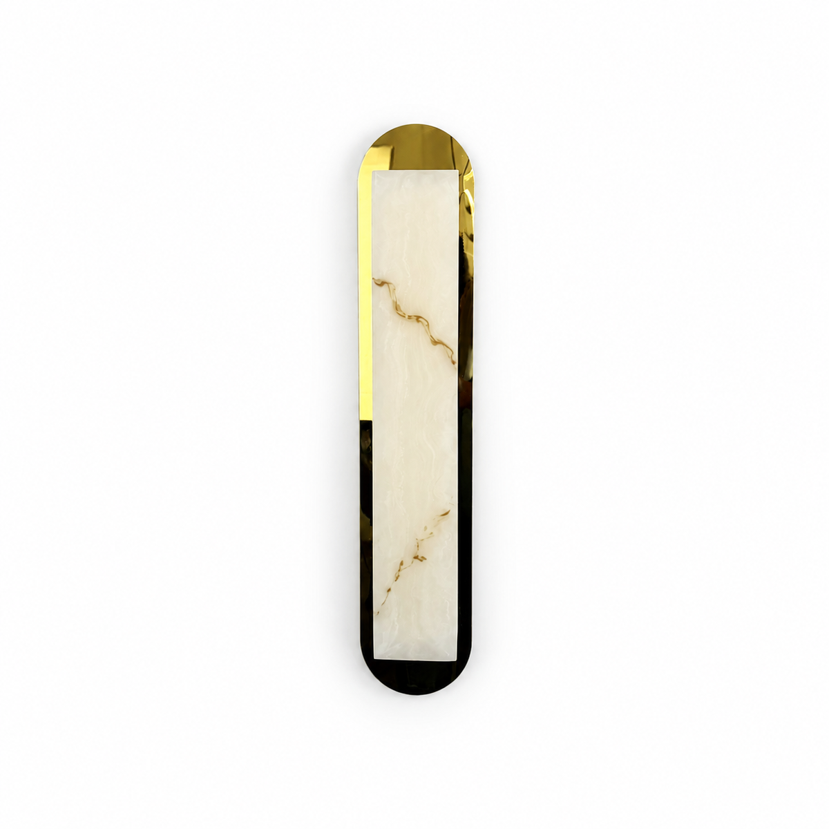 Настінний світильник L-60 cm Led 14W 4000K Gold+White Marble Imitation 260918-100008844
