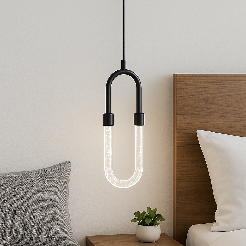 Підвісний світильник Clip 7W 4000К Black 250635-100005178