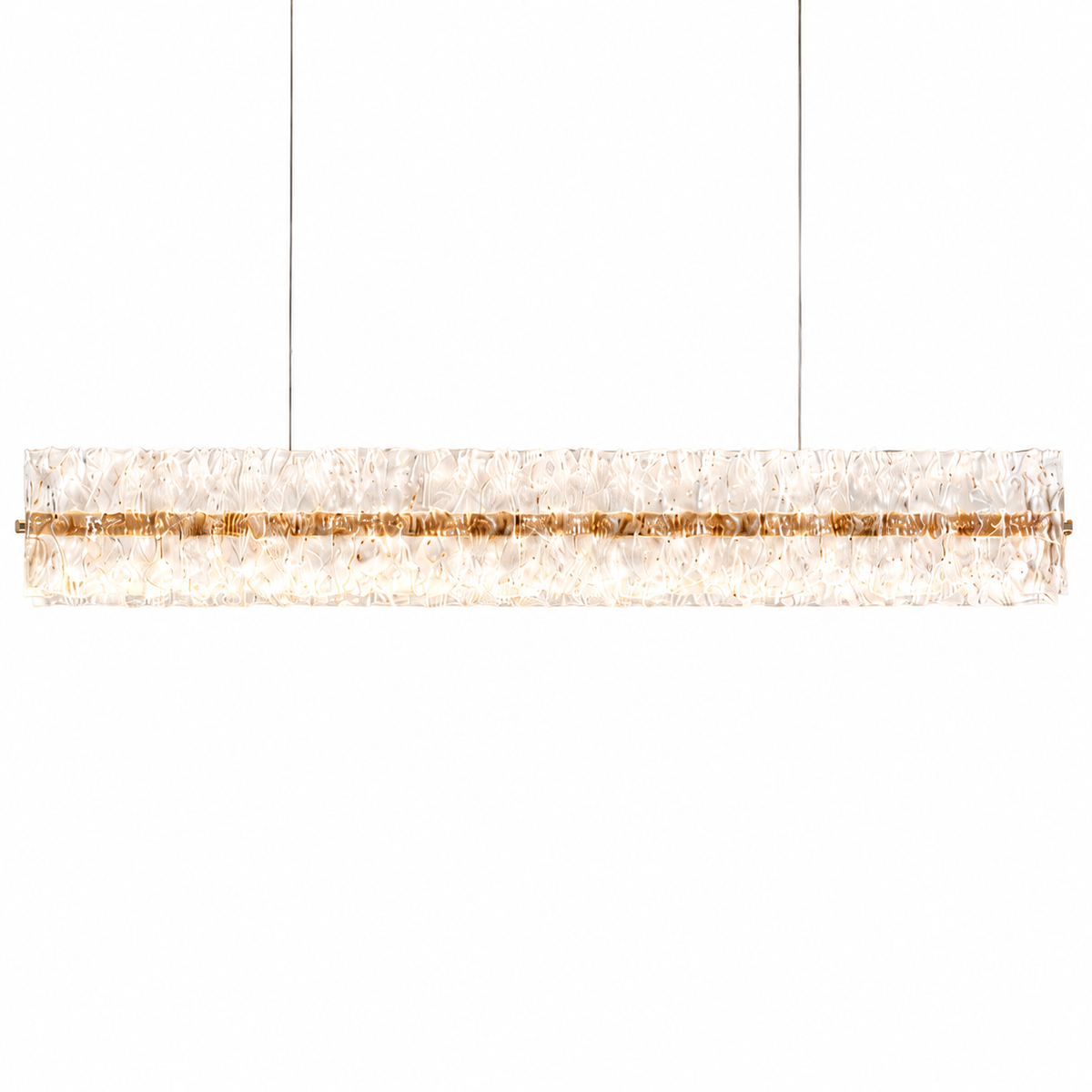 Підвісна люстра золота L-80 cm Led 90W Gold Premium Crystal Circle 260817-100008611