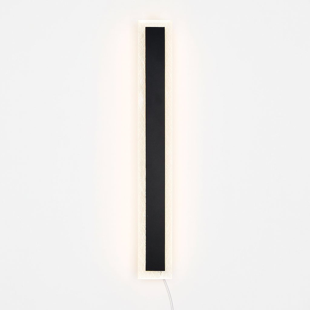 Настінні світильники чорні L-40 cm / L-60 cm Led 3000K-6000K Black Longi flat 251122-100006614