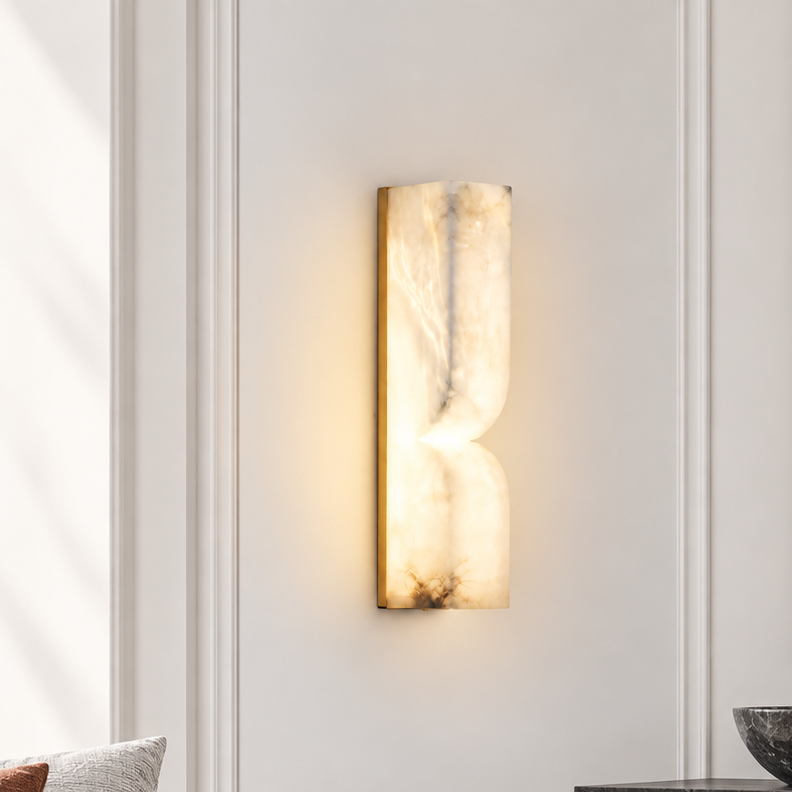 Настінний світильник H-35.5 cm Led 10W 4000K White Marble Imitation 260918-100008866