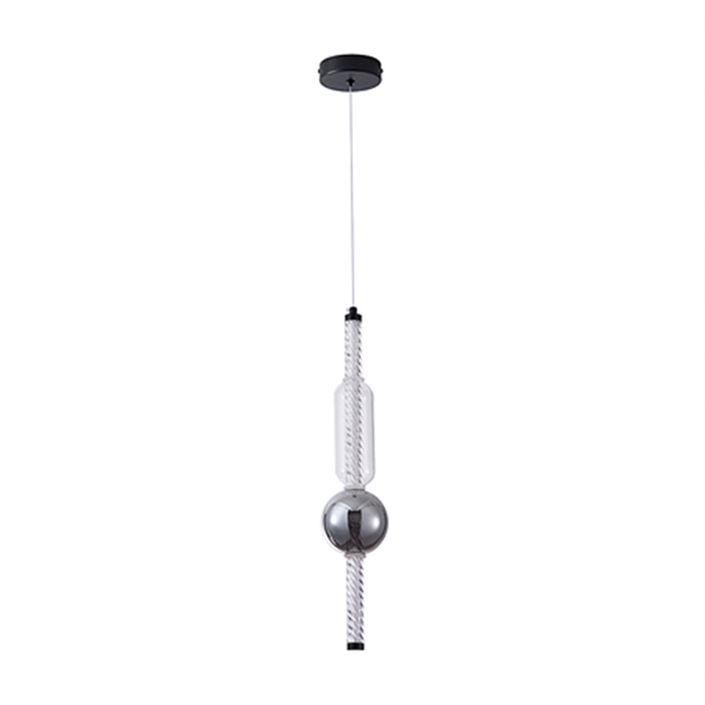 Підвісний світильник H-50 cm Led 7W 4000K Black+Smoke+Clear Colours 251031-100006318