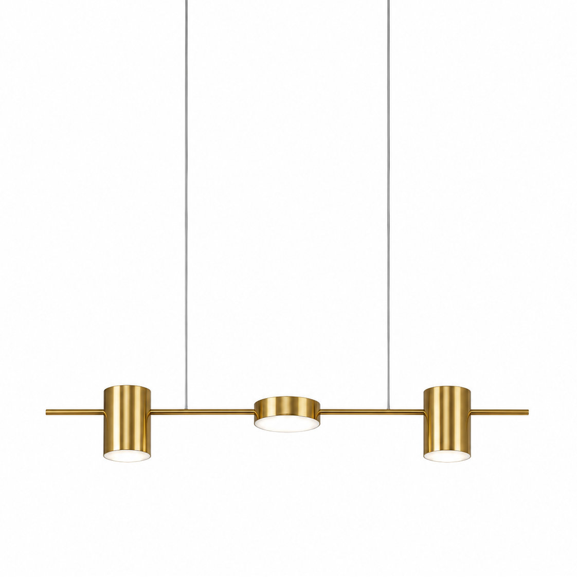 Люстра видовжена золота L-75 cm Led 24W 3000K-6000K Gold Ray Boshi 260622-100008133