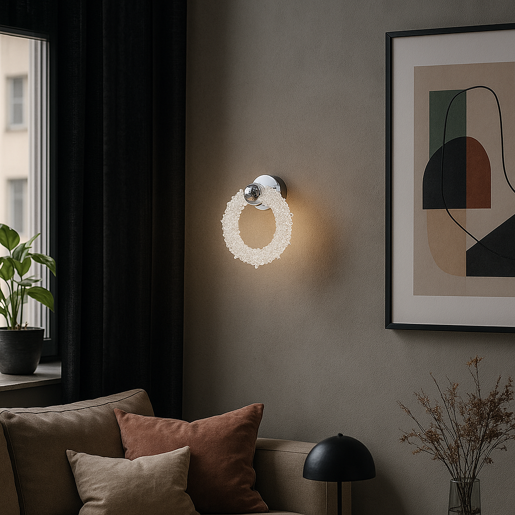 Настінні світильники D-25 cm Led 25W Chrome Luxury Alice 250876-100005784