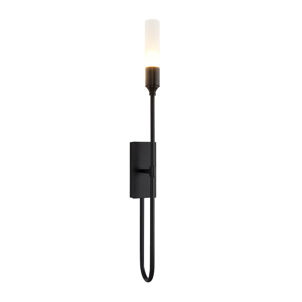 Настінний світильник чорний H-68 cm G9 Black Chandelier 251118-100006657
