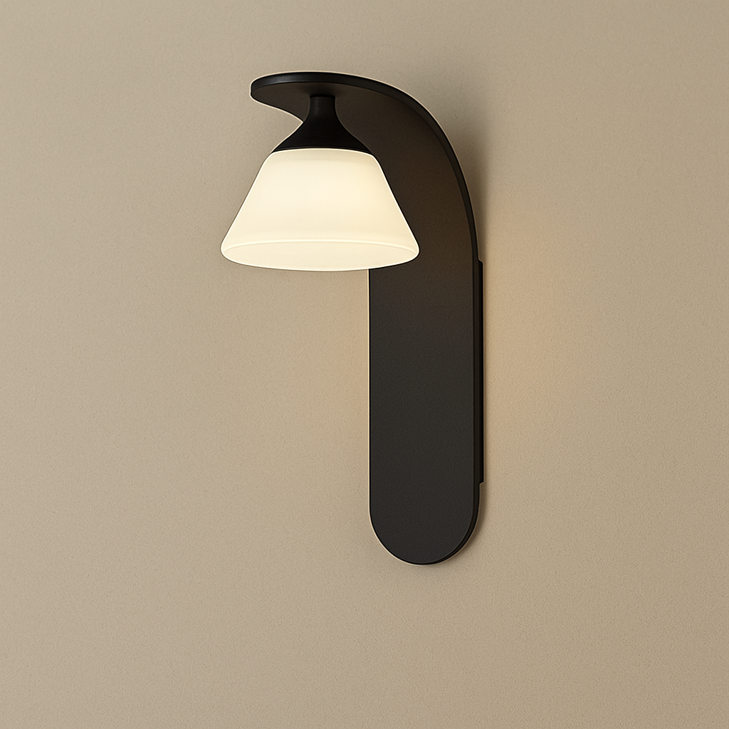 Настінний світильник чорний H-25 cm Led 7W 4000K Black Kelly 250725-100005541