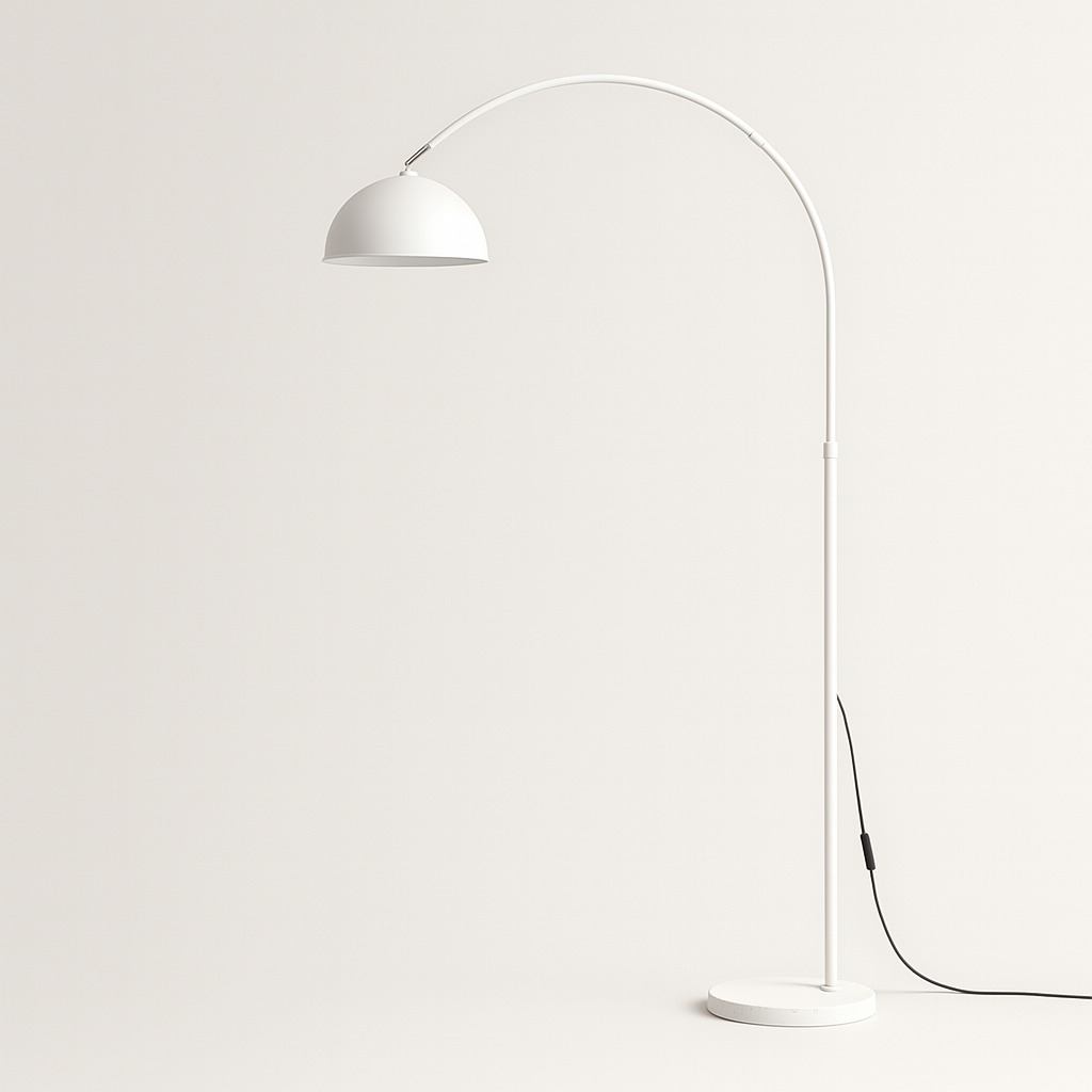 Торшер білий з поворотним плафоном D-25 cm E27 White Soho 250722-100005398
