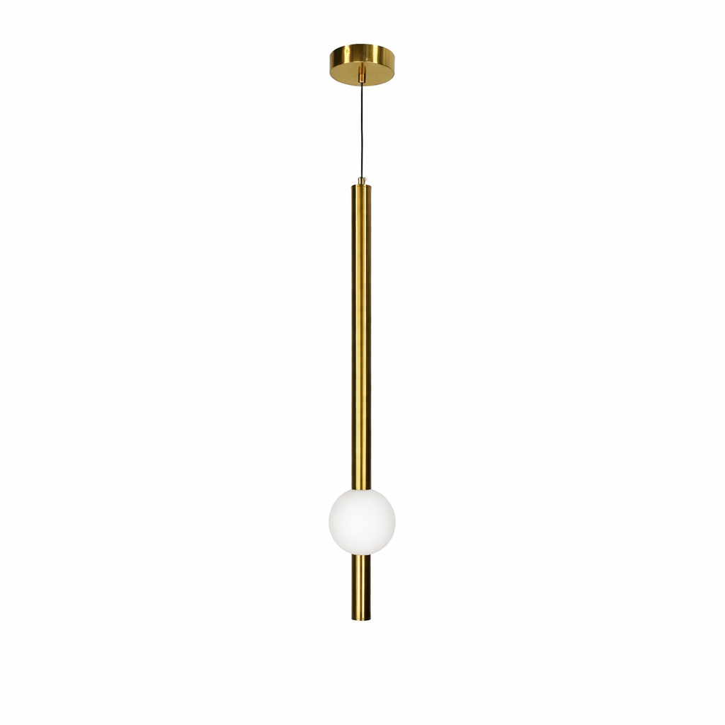 Підвісний світильник золотий H-60cm / H-90cm Led 4000К Gold Elegant Tube 250618-100005156