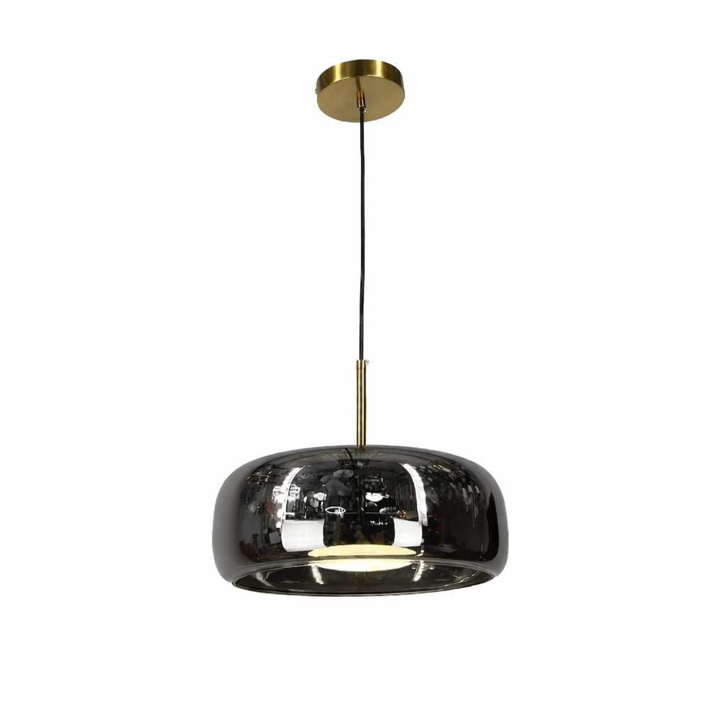 Підвісний світильник чорний D-28 cm Led 8W 4000K Black+Gold Jube 260118-100007220