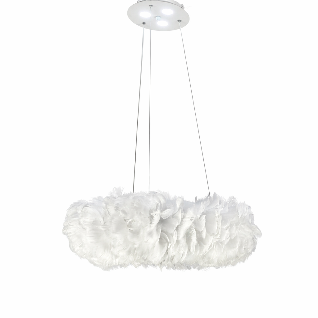 Люстра з пір'ям D-50 cm / D-80 cm Pero Feather 210718-100000059