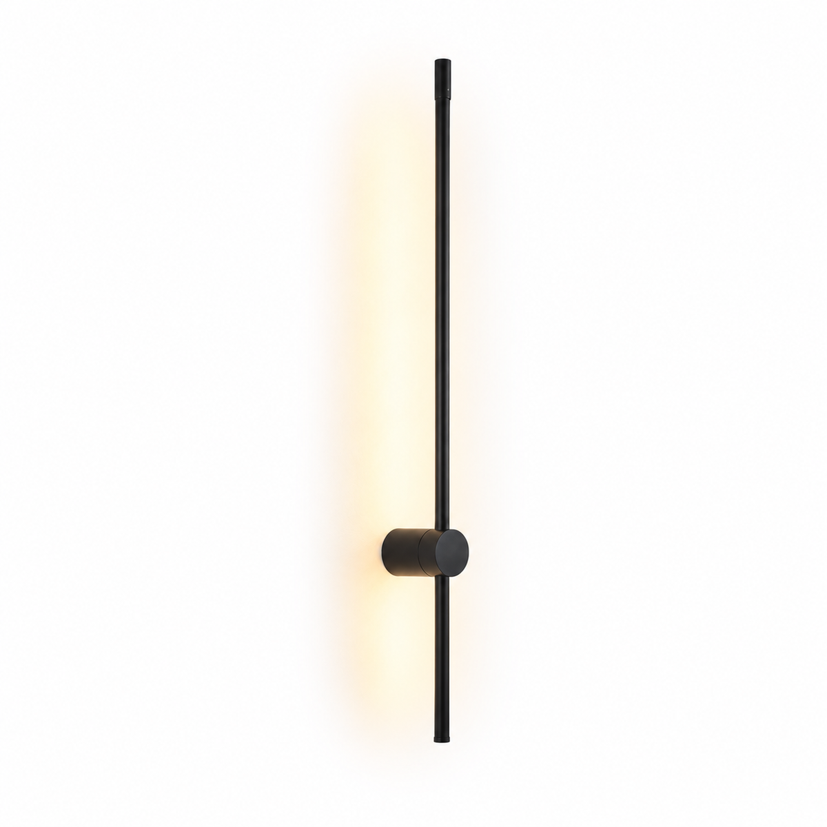 Настінні світильники чорні L-60 cm / L-100 cm Led Black Pipe Line 260688-100008174