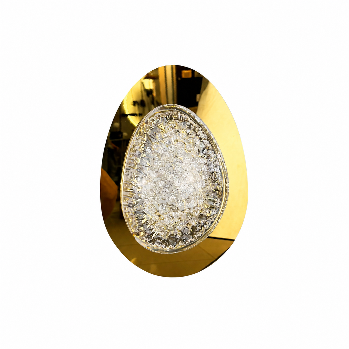 Настінний світильник золотий H-30 cm Led 4W 4000К Gold Gem 260918-100008977