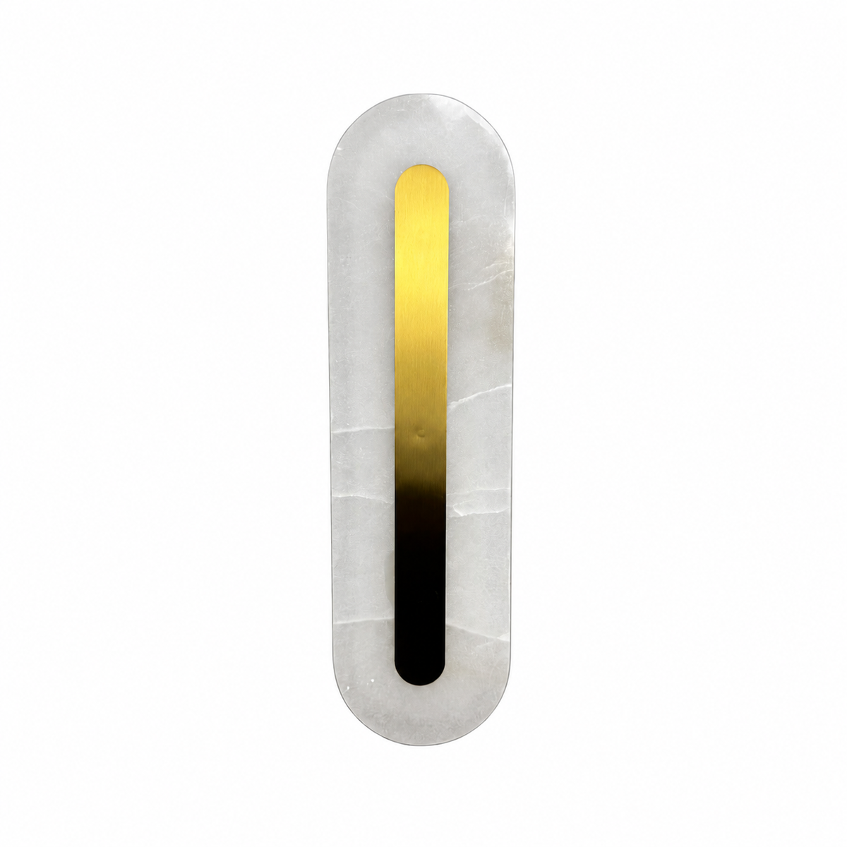 Настінний світильник з мармуру H-50 cm Led 11W 4000K Gold Marble 260918-100008985