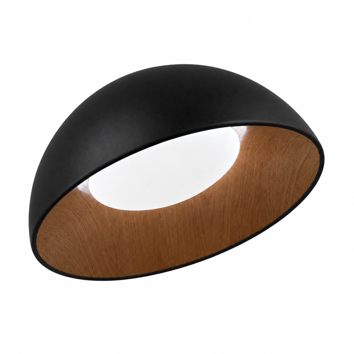Люстри чорні світлодіодні горшики D-35 cm / D-50 cm Led Black Fine calm 260918-100008998