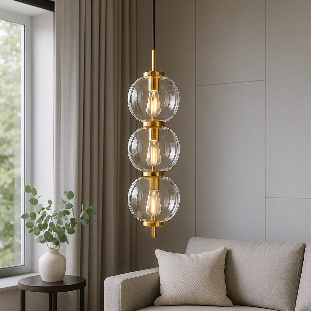 Підвісний світильник прозорий H-42 cm Led 5W Clear Colours 250931-100006183