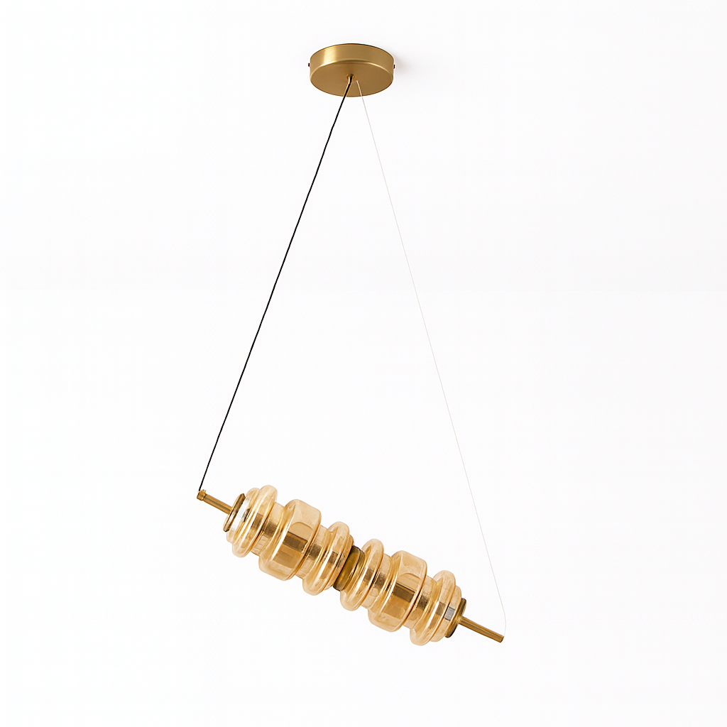 Підвісний світильник бурштиновий L-48 cm Led 7.5W Amber Colours 251031-100006193