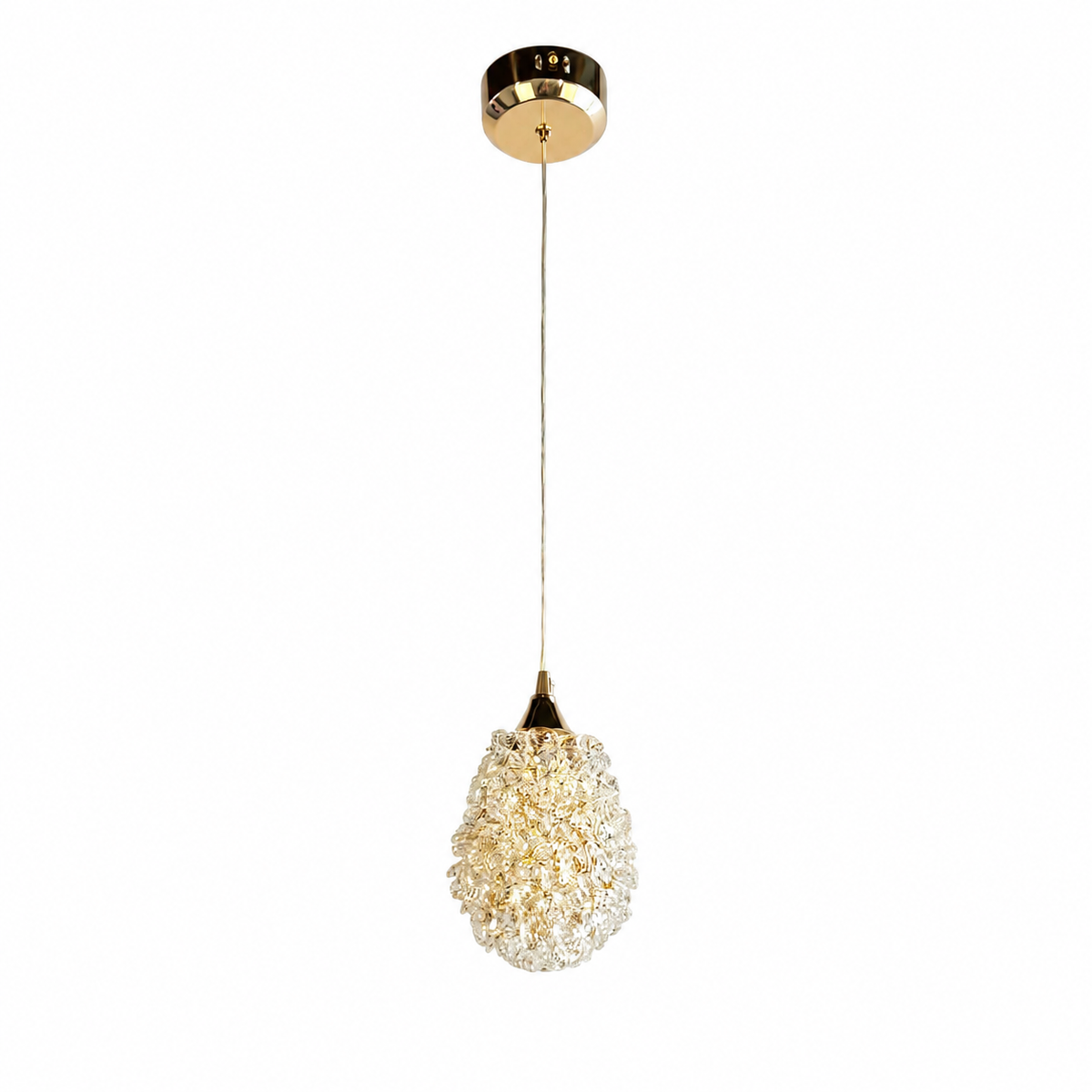 Підвісний світильник золотий W-10 cm H-17 cm Led 14W 3000K-6000K Gold Luxury 260618-100008220