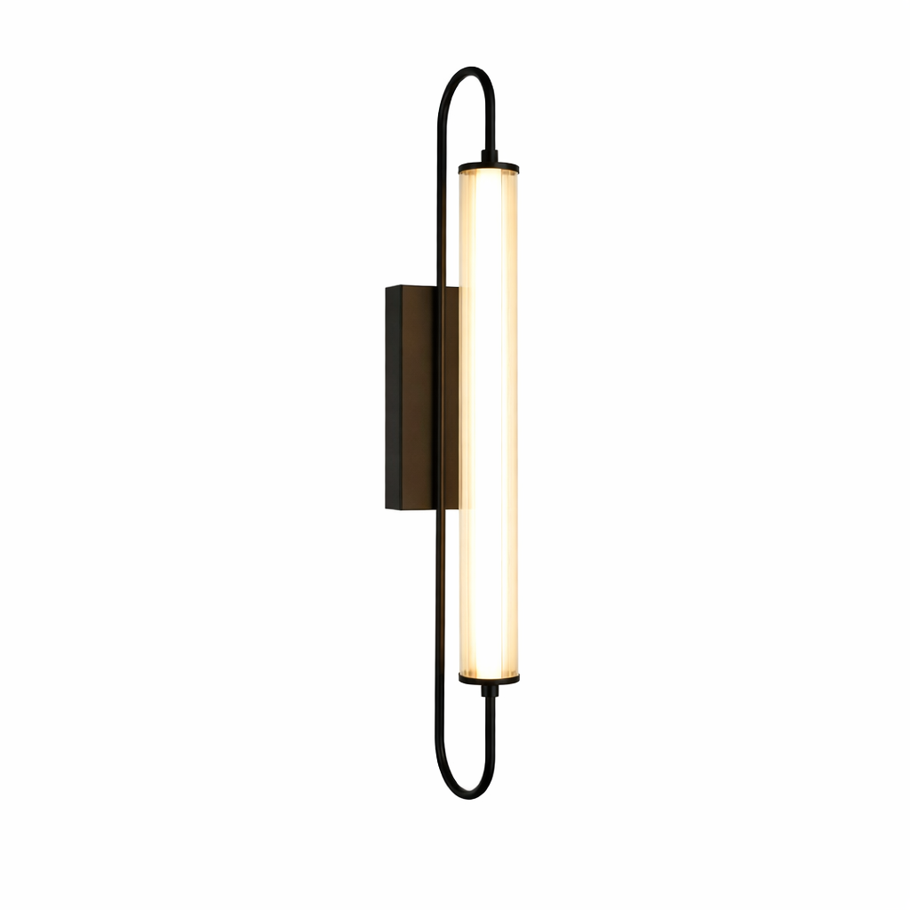 Настінний світильник чорний H-50 cm Led 15W 3000K-5000K Black Relief 260122-100007260