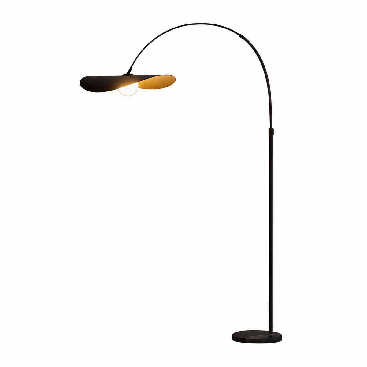 Торшери H-min180-max200 cm Led G9 Black / Black+Gold Tender 260658-100008250
