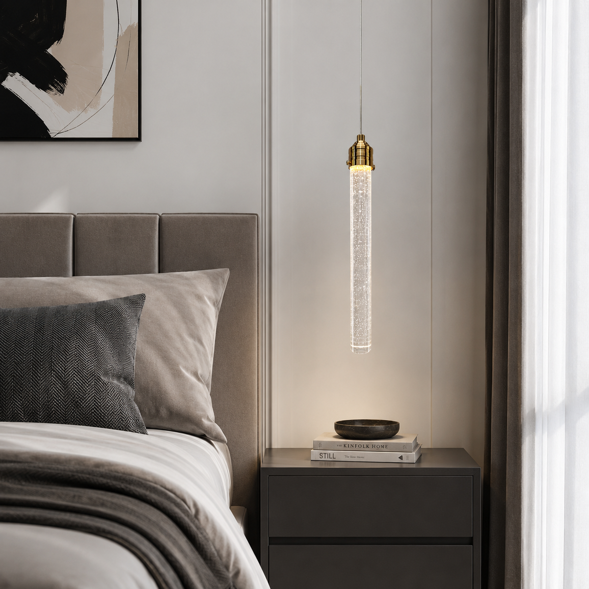 Підвісний світильник золотий L-33 cm Led 3W 3000K-6000K Gold Bubbles 260688-100008269
