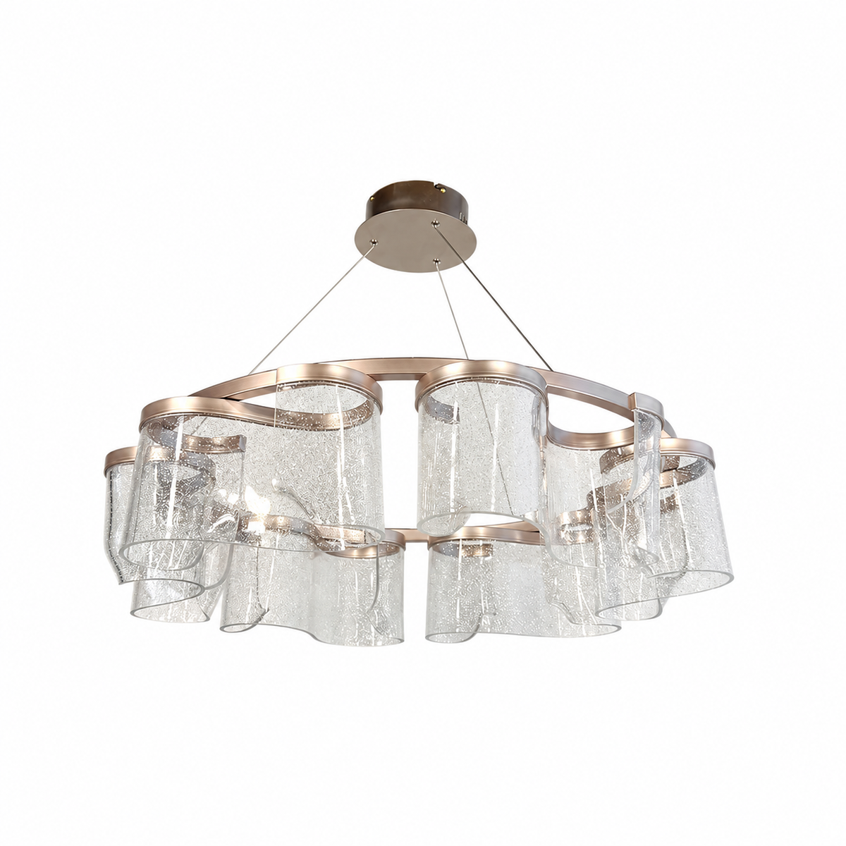 Люстри сатинові D-61 cm / D-82 cm Led 3000K-6000K Satin Aurora 260518-100007928