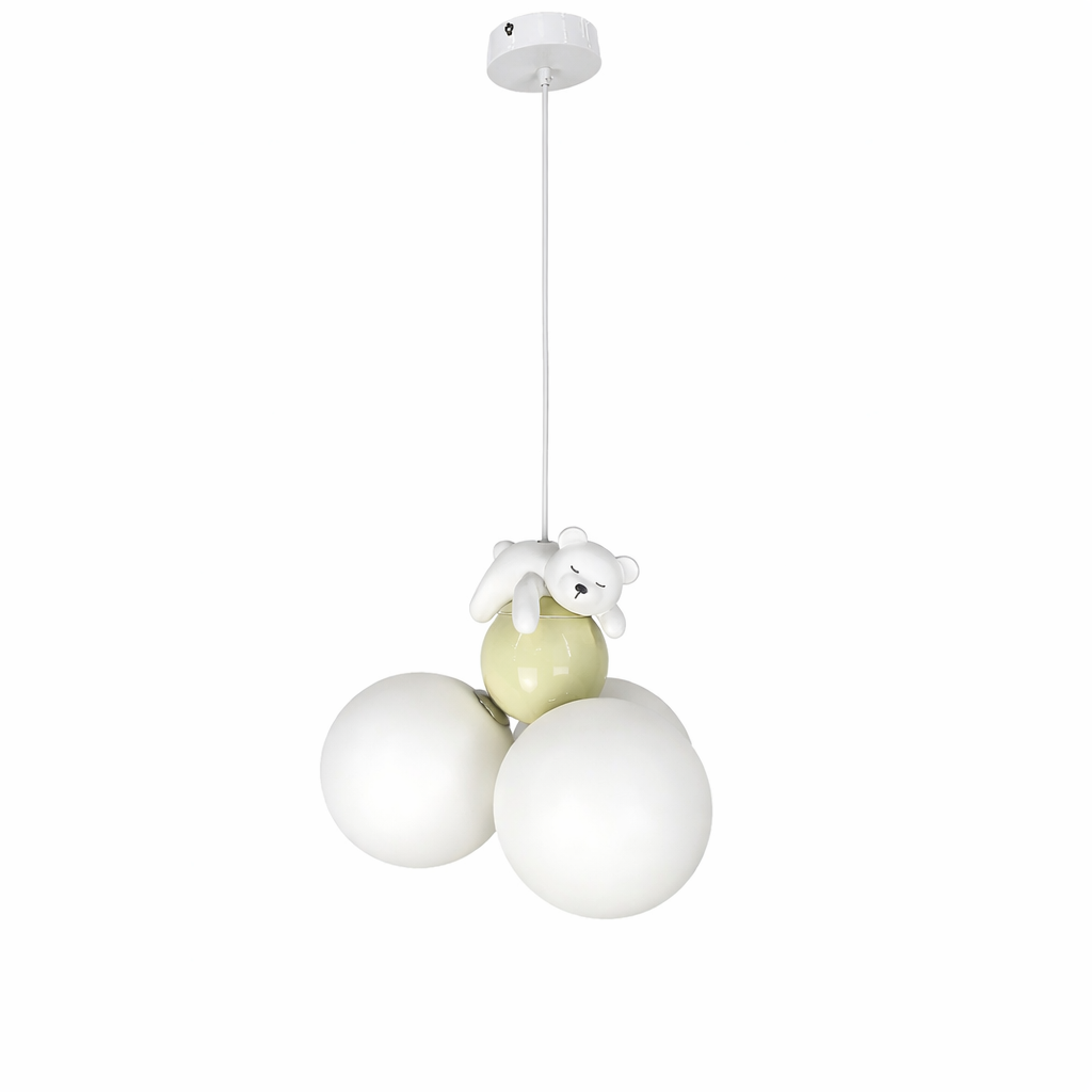 Підвісна люстра медведик L-30 cm G9 White Bear 260118-100007034