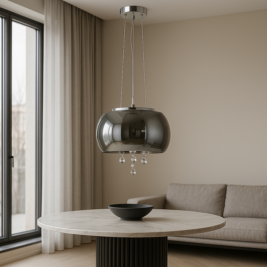 Підвісний світильник димчатий D-40 cm Led 18W Smoke Colours 251031-100006236