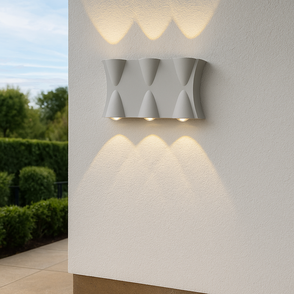 Вуличний світильник білий IP54 H-8 cm Led 6W 4000K White 251036-100006262
