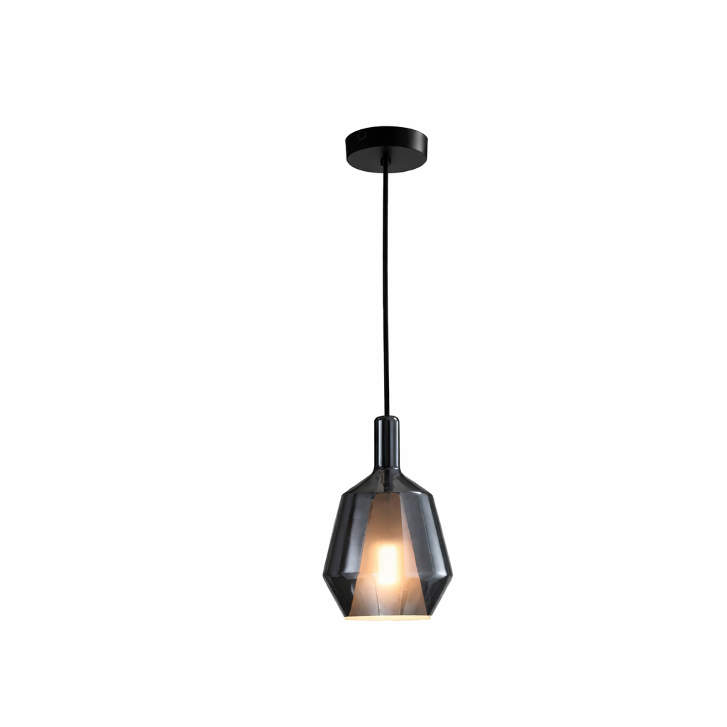 Підвісний світильник W-20 cm E14 Black Color Glass 260258-100007357