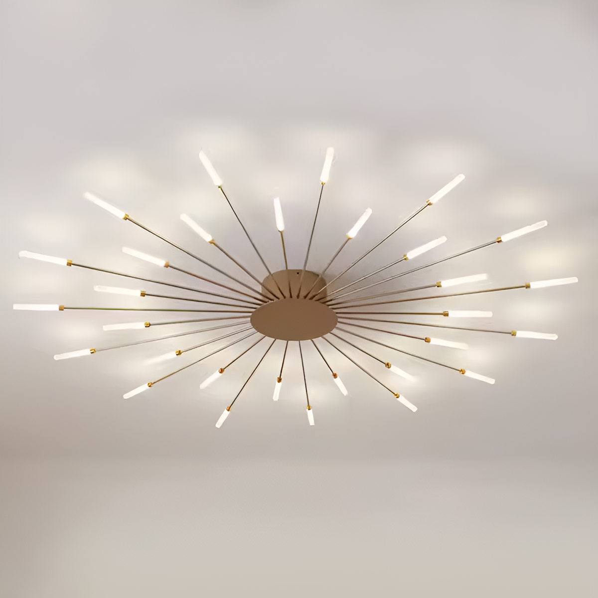 Люстра стельова Fan 30 D-125cm Gold 250518-100005027