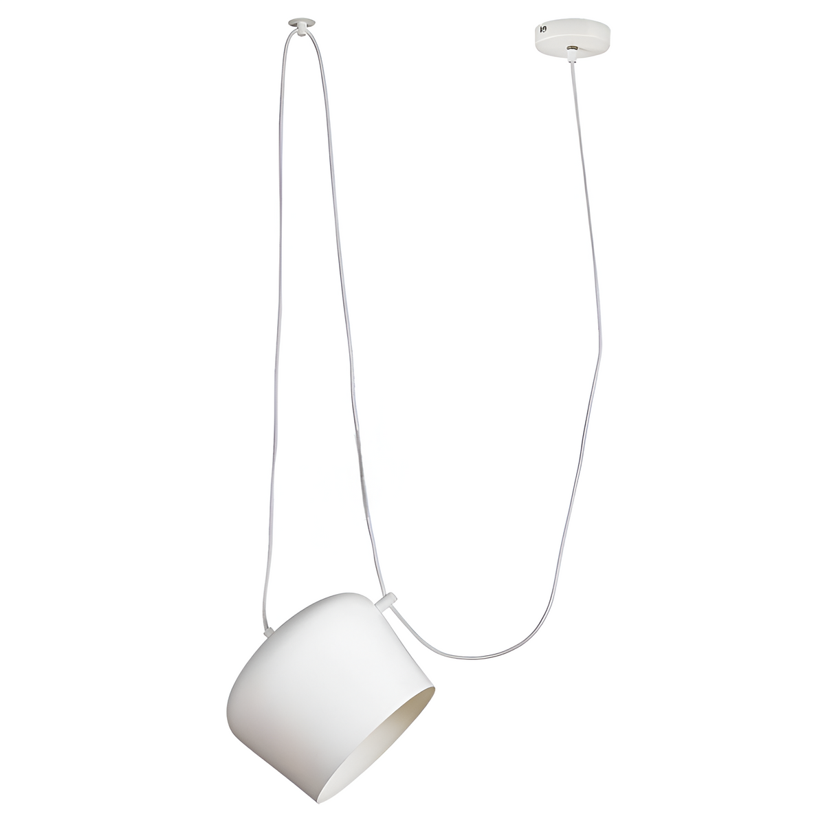 Підвісний світильник білий D-24 cm E27 White Arm 260277-100007392