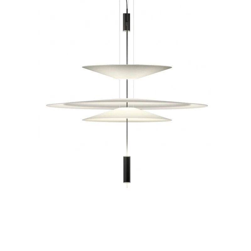 Люстра Flamingo 3 пелюстки Black D-68 см 13W 4000K White 231018-100002656
