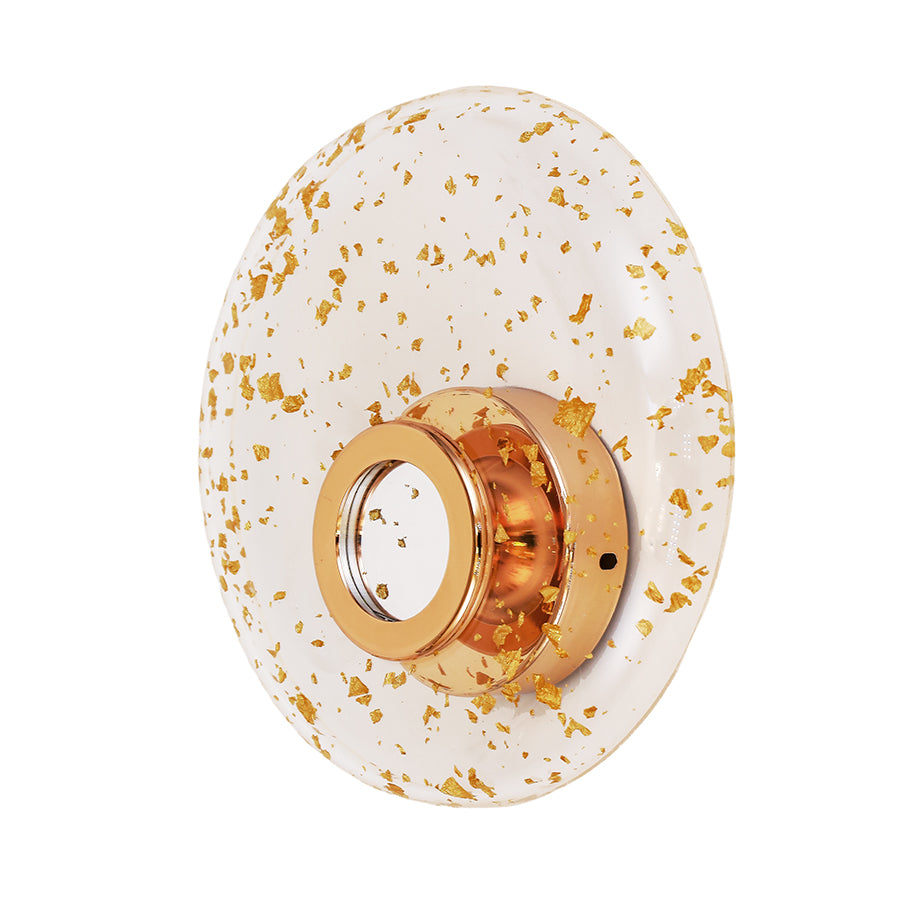 Настінний світильник золотий D-22.5 cm Led 6W Gold Jellyfish Round 250831-100005853